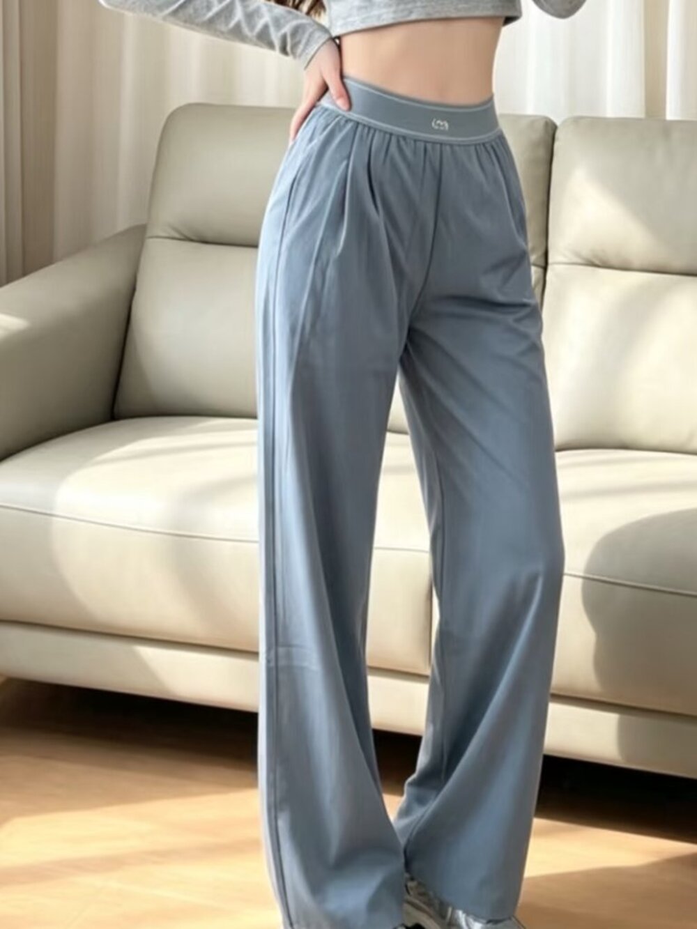NWT⛸ ALO Yoga Steel Grey Suit Up Trouser 30" Inseam (Regular)🥌